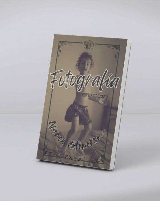 Libro, Curso: "Fotografía para empezar y nunca detenerse..."